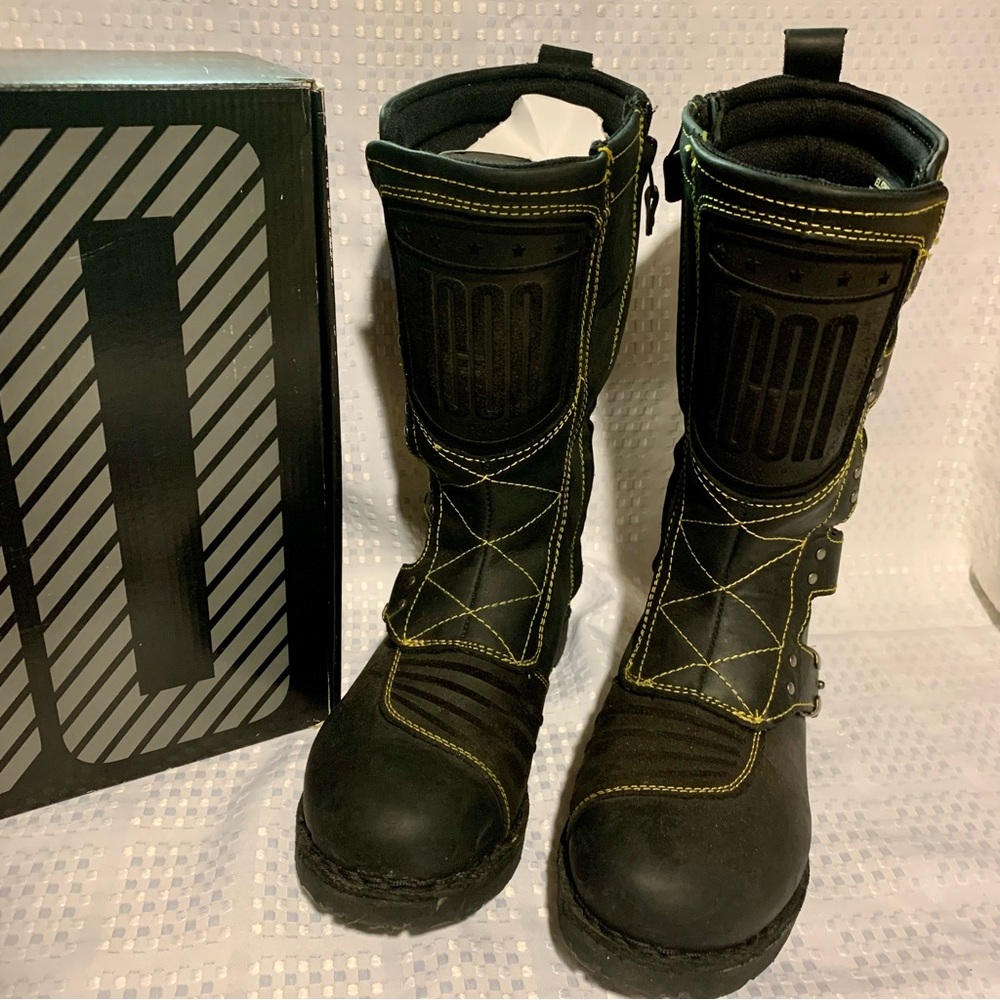 Icon 1000 Men’s 9.5 Elsinore first Generation Motorcycle Boots